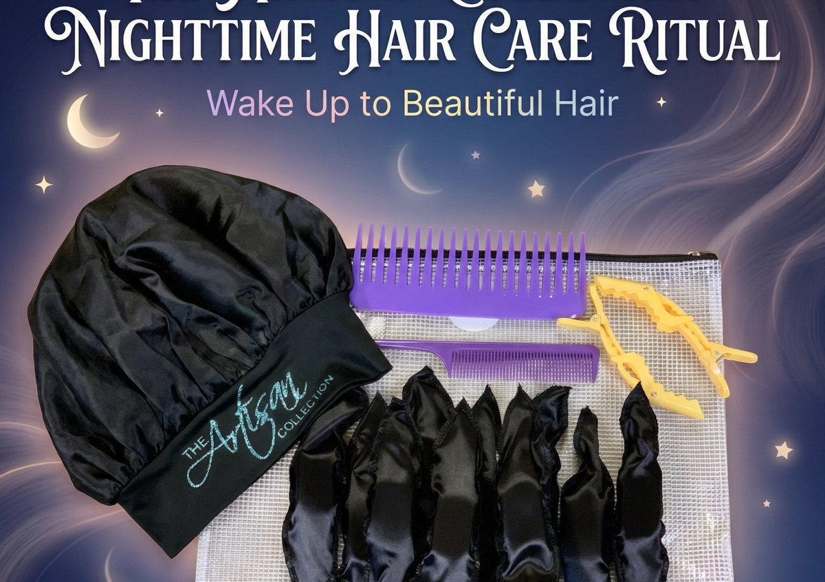 “Curly Girl” Nighttime Care Kit
