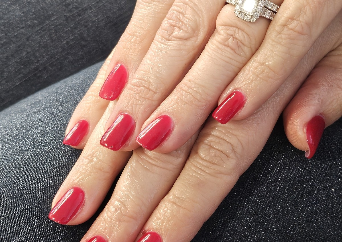 Dipping Powder on Natural Nail