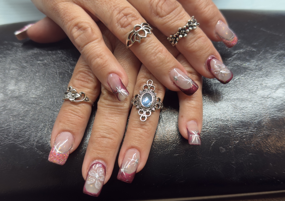 Acrylic fill -/ any style / short  (3/4)