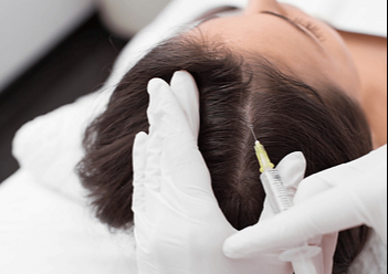 Hair micro mesotherapy