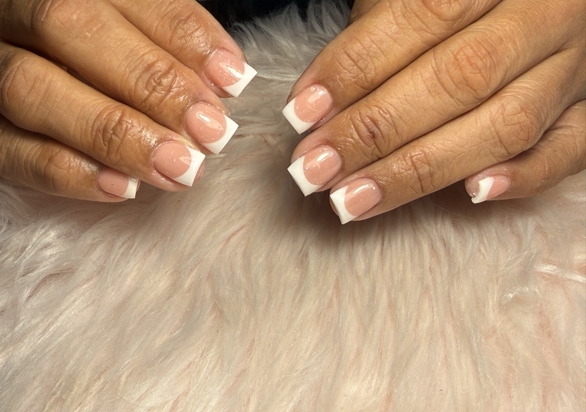 Full set Pink and White 