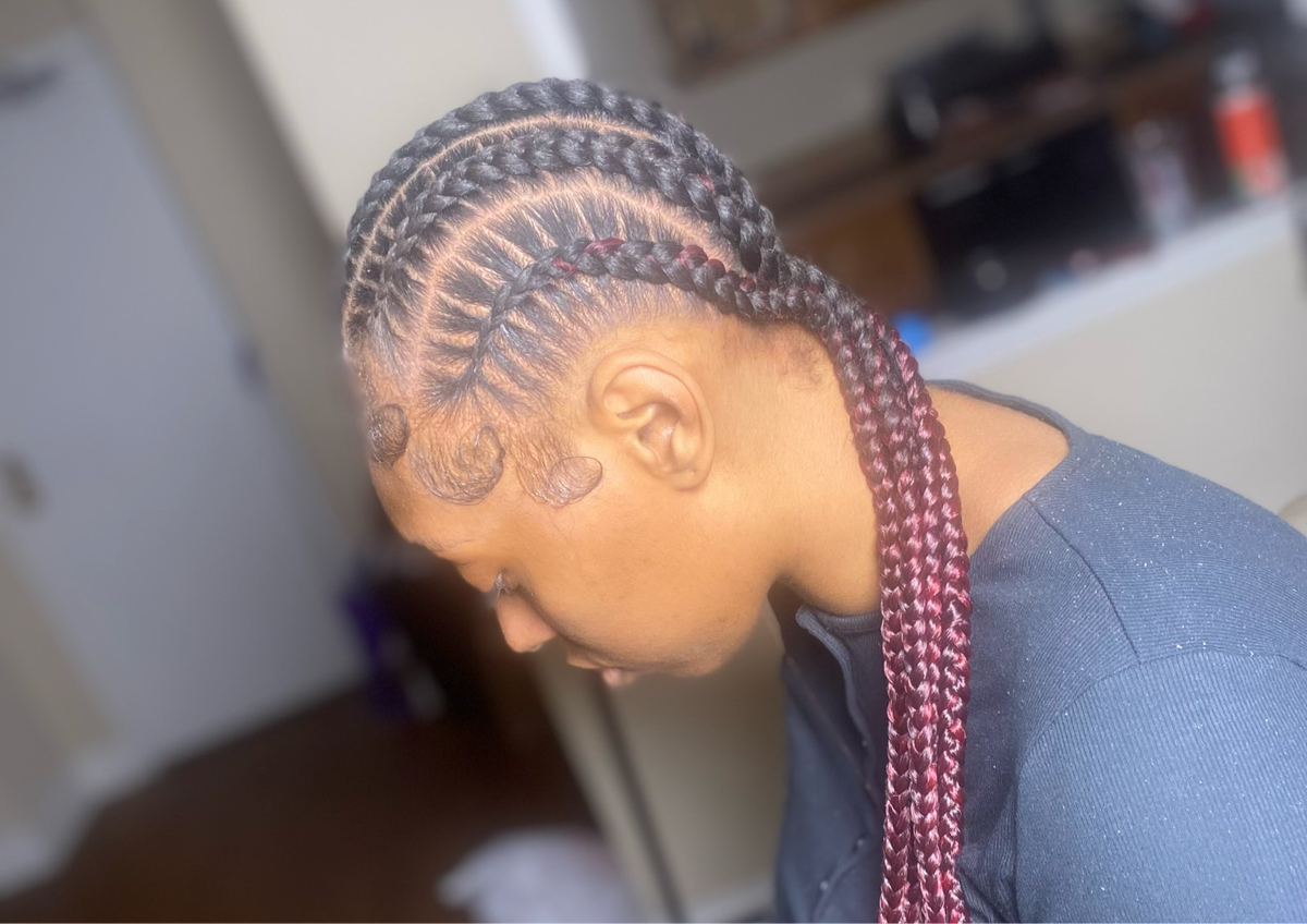 6 braids
