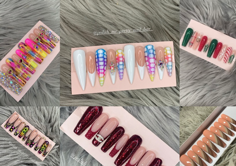 Customized Press On Nails (Price Varies) 