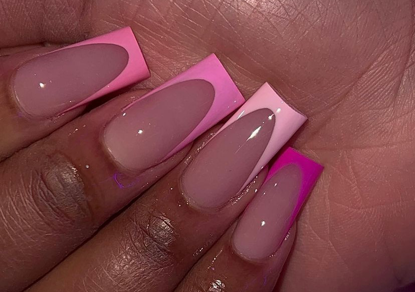 Gel Polish Nails Full Set Medium -Hands Only 