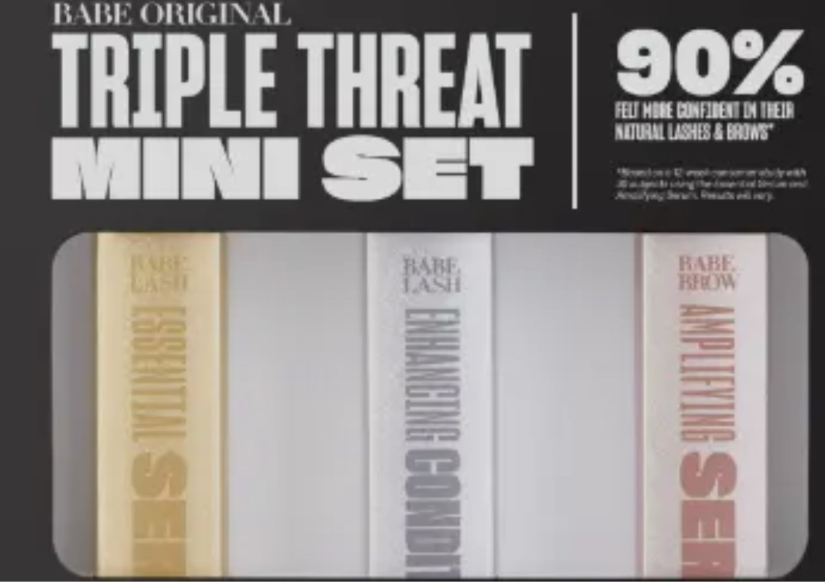 Babe Lash- Thriple Threat Mini Set 1ml