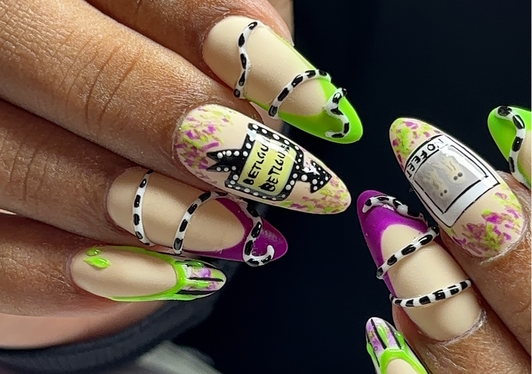 Sculpted Gel Hands & Toes intricate 