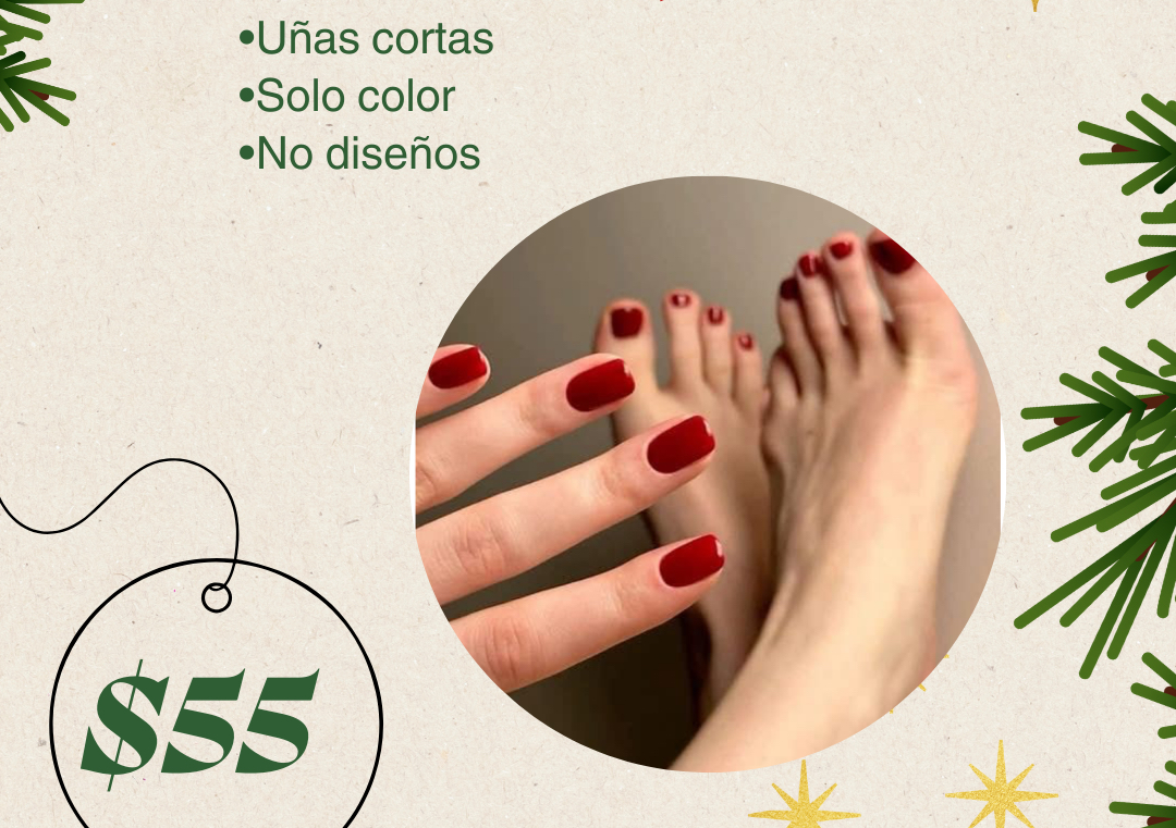 Gel Manos y Pies 🎄✨