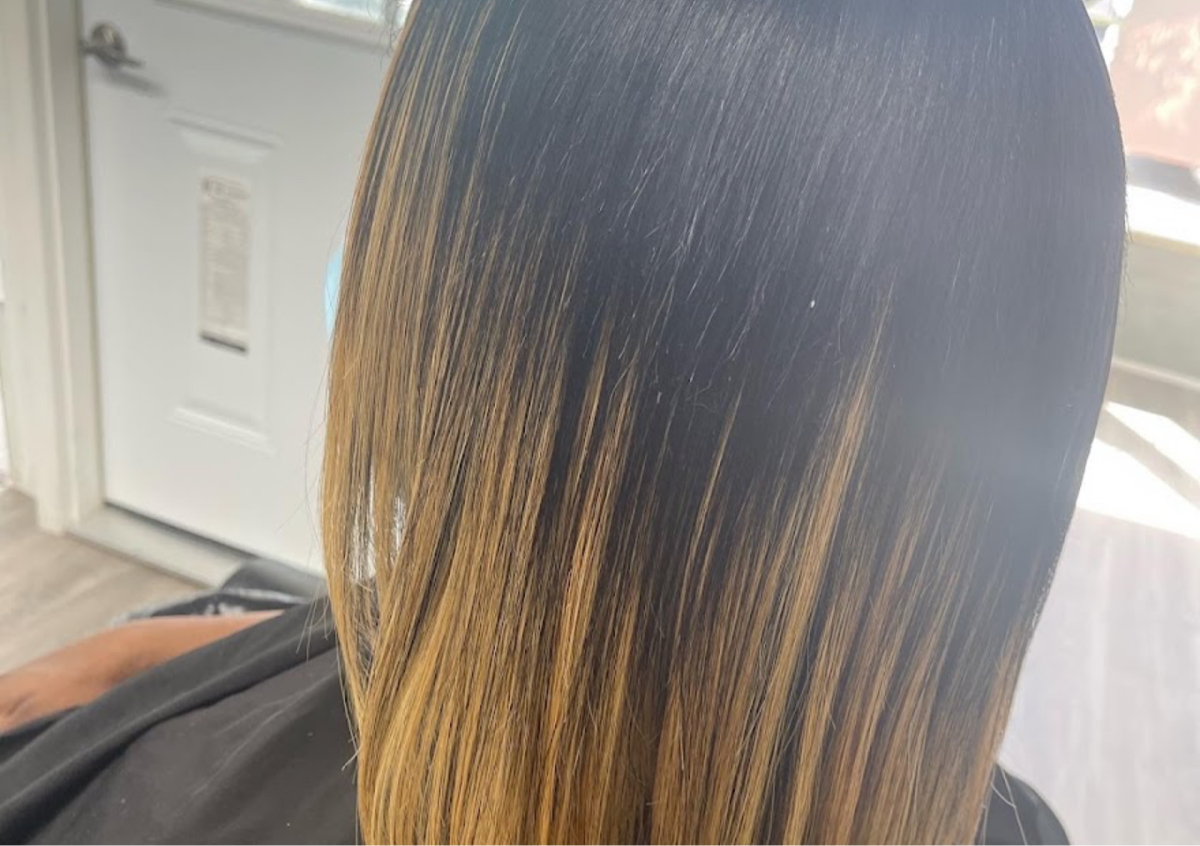 Ombre with conditioner 