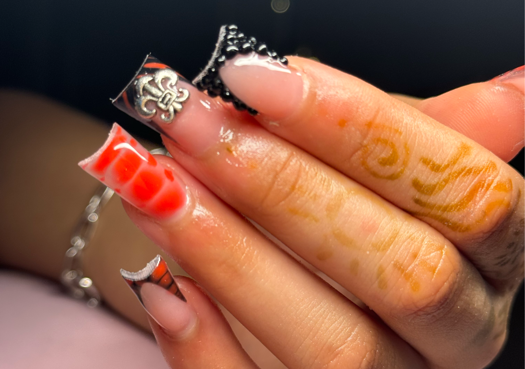 Medium Duck Nails 💕