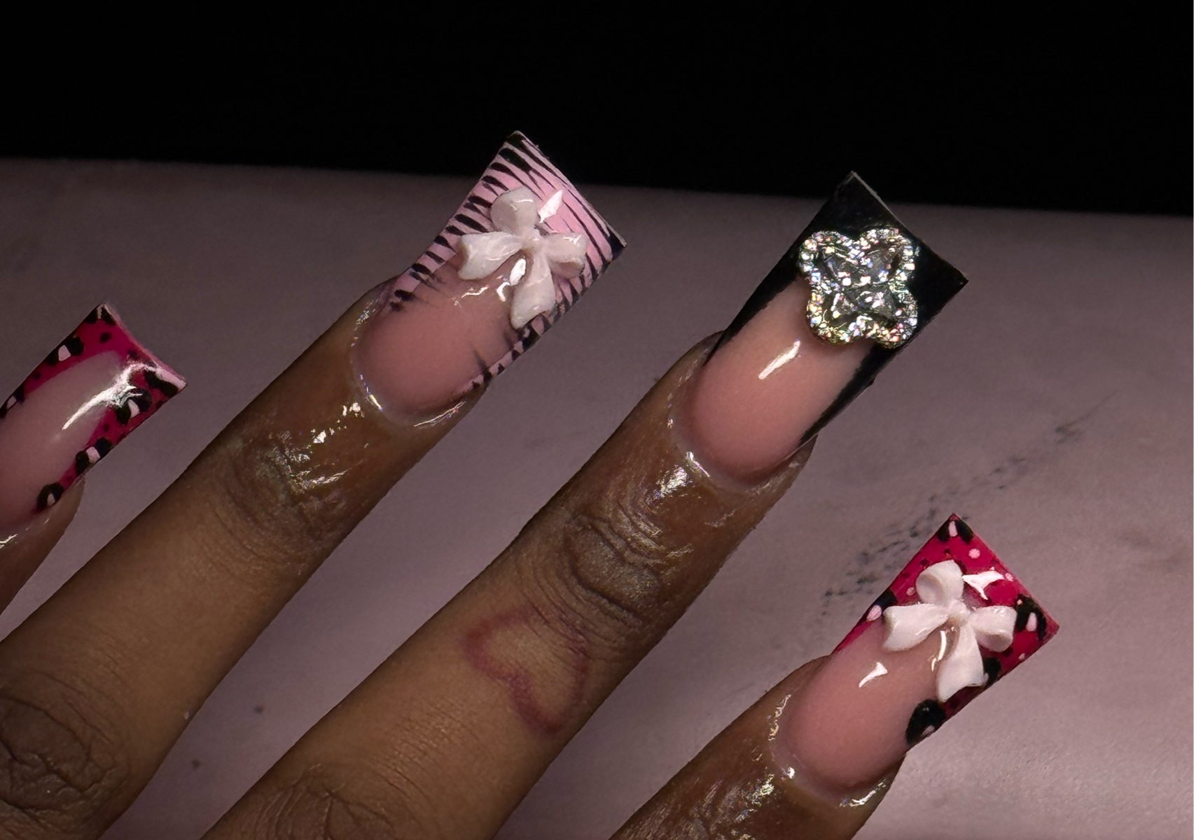 Long Duck Nails  💕