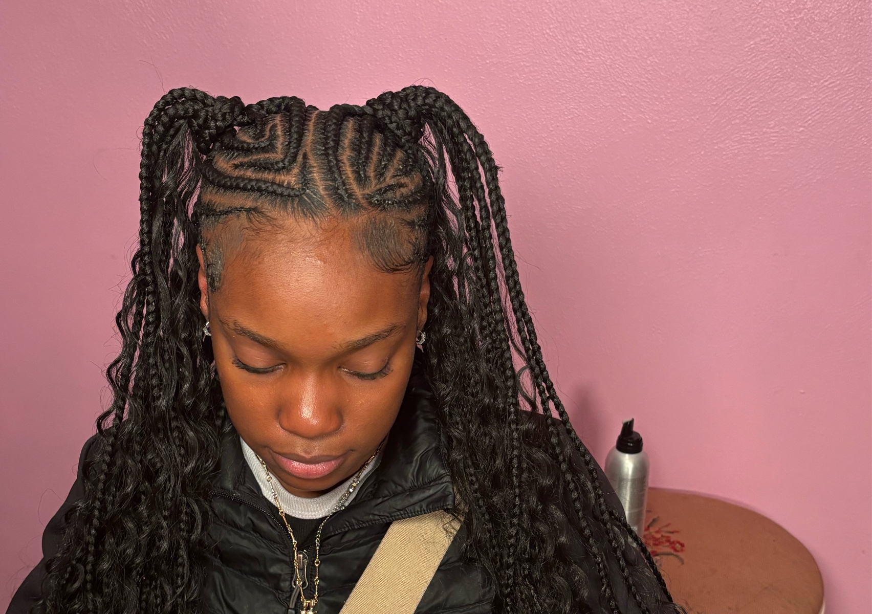 Fulani Braids-Med
