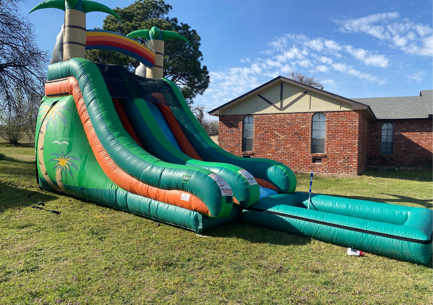 Tropical Slide (with water)