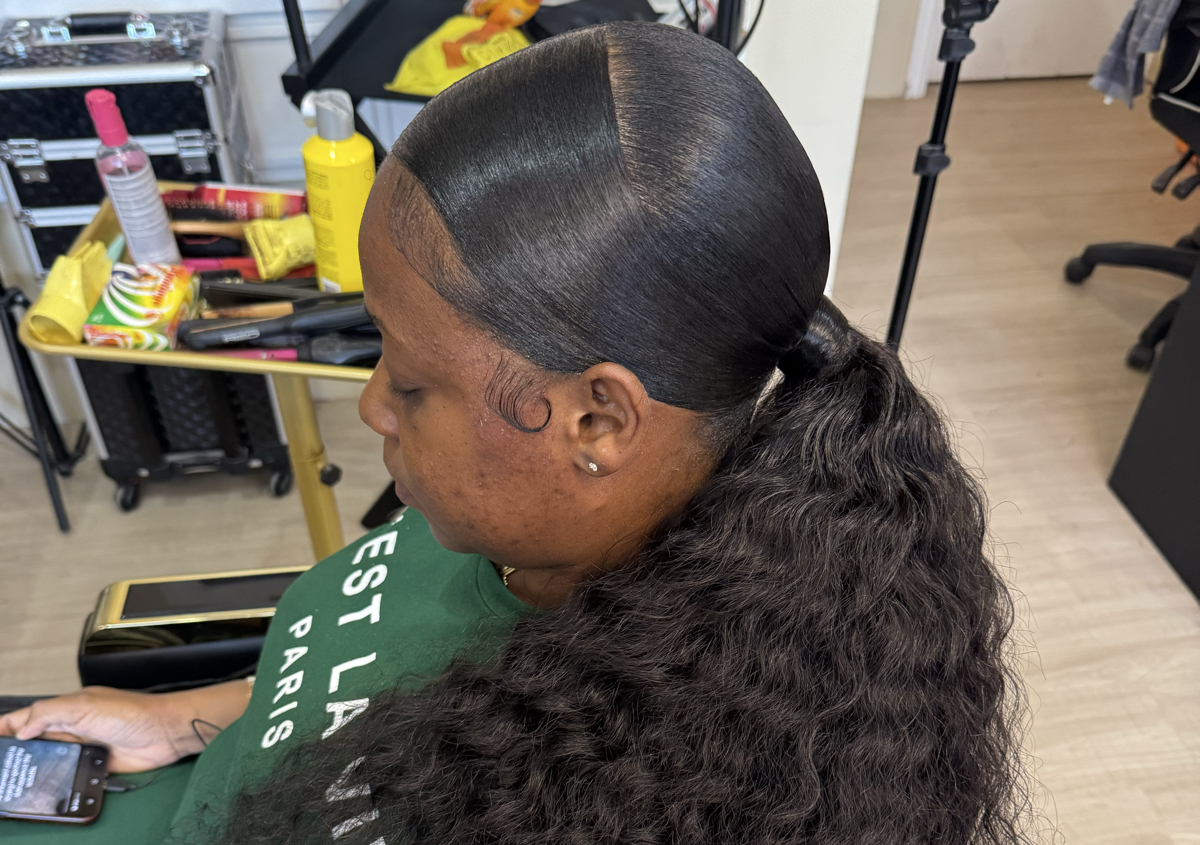 Natural Hair Ponytail ( All Styles) 💕
