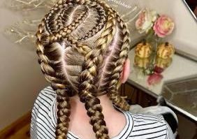 Cornrolls With or Without Extention Hairs