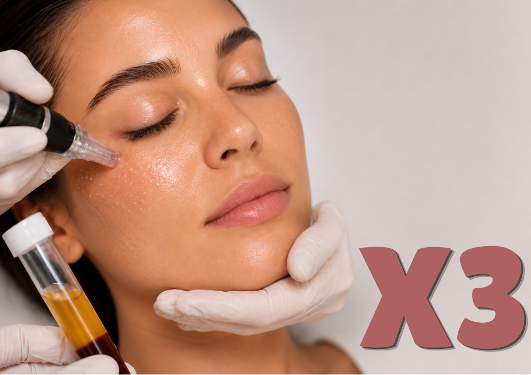 PRP Vampire Facial Bundle (3 Sessions)