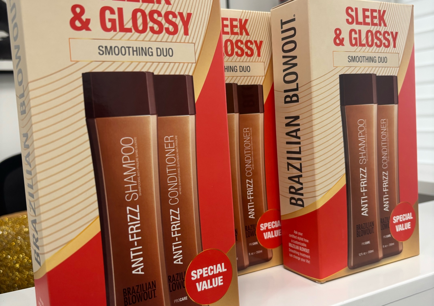 Shampoo y acondicionador Brazilian Blowout