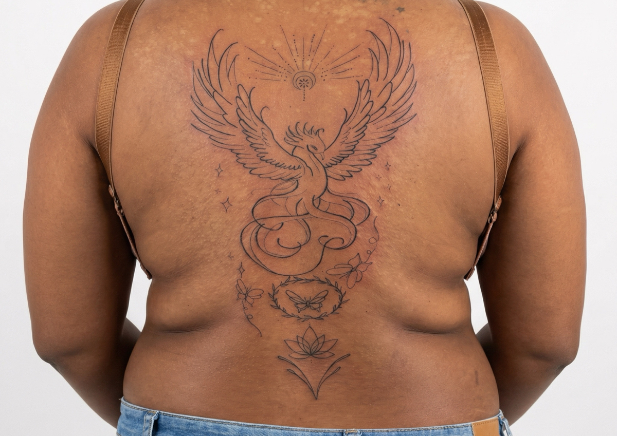 𝐒𝐩𝐢𝐧𝐞 & 𝐁𝐚𝐜𝐤 𝐓𝐚𝐭𝐭𝐨𝐨