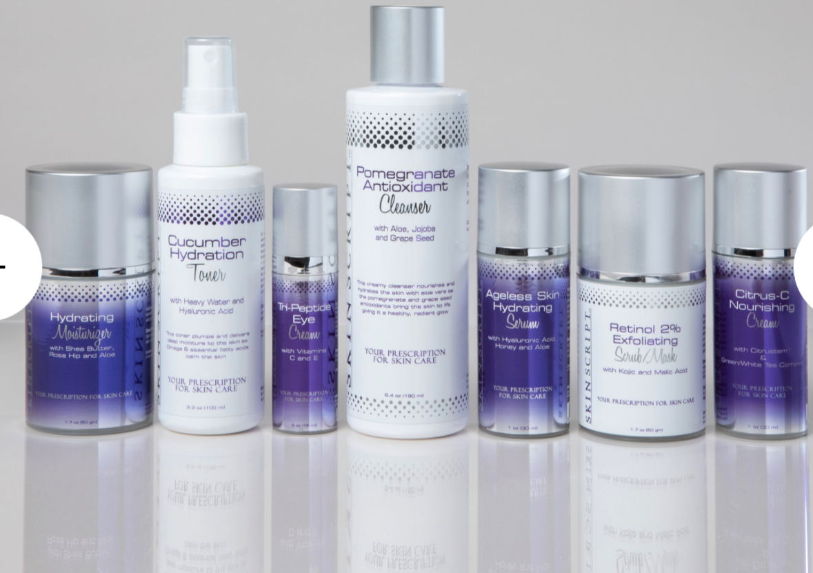 Skin script for dry skin