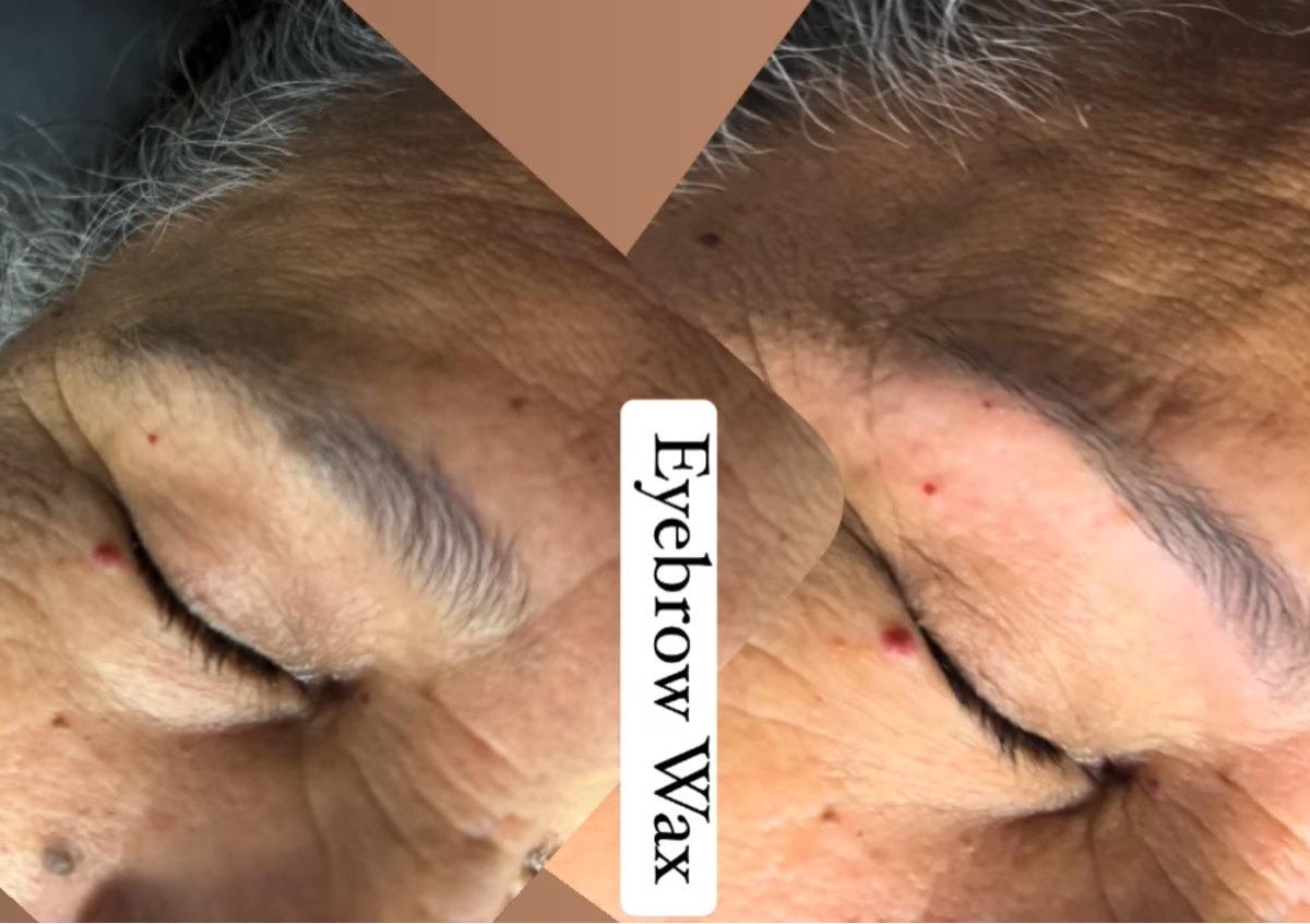 Eyebrow wax