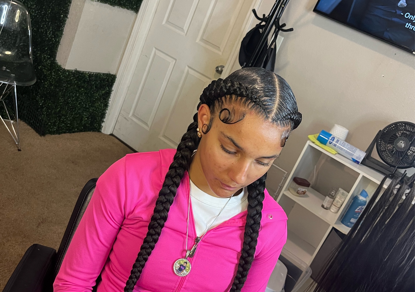 2 braids