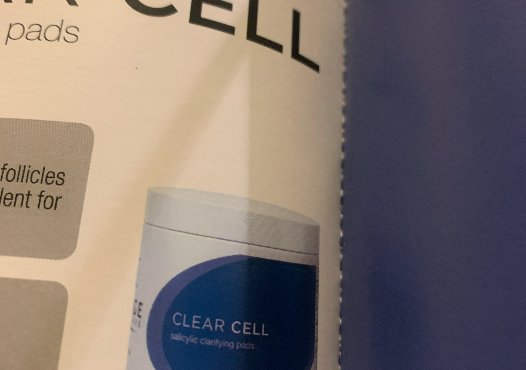 Salicilico clarifying pads