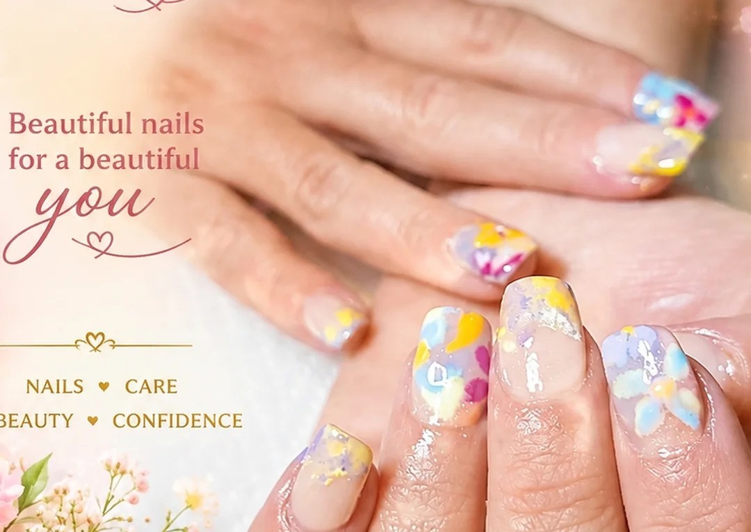 Acrylic  nails sets art includes  (3/5)