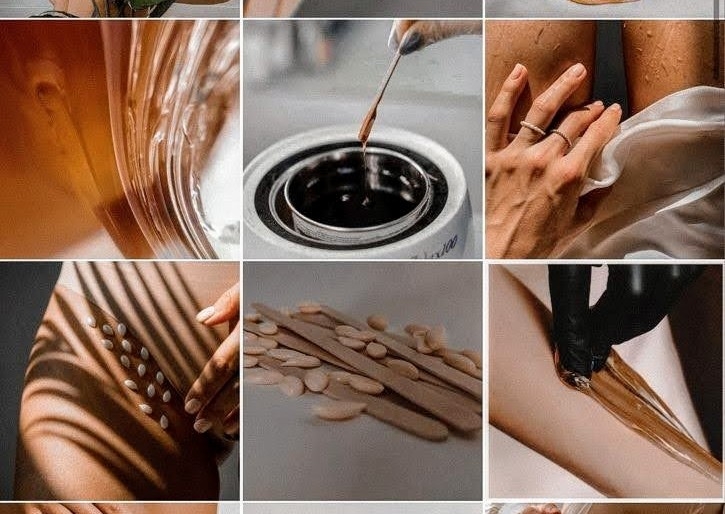 Upper lip chin  full face  eye brows