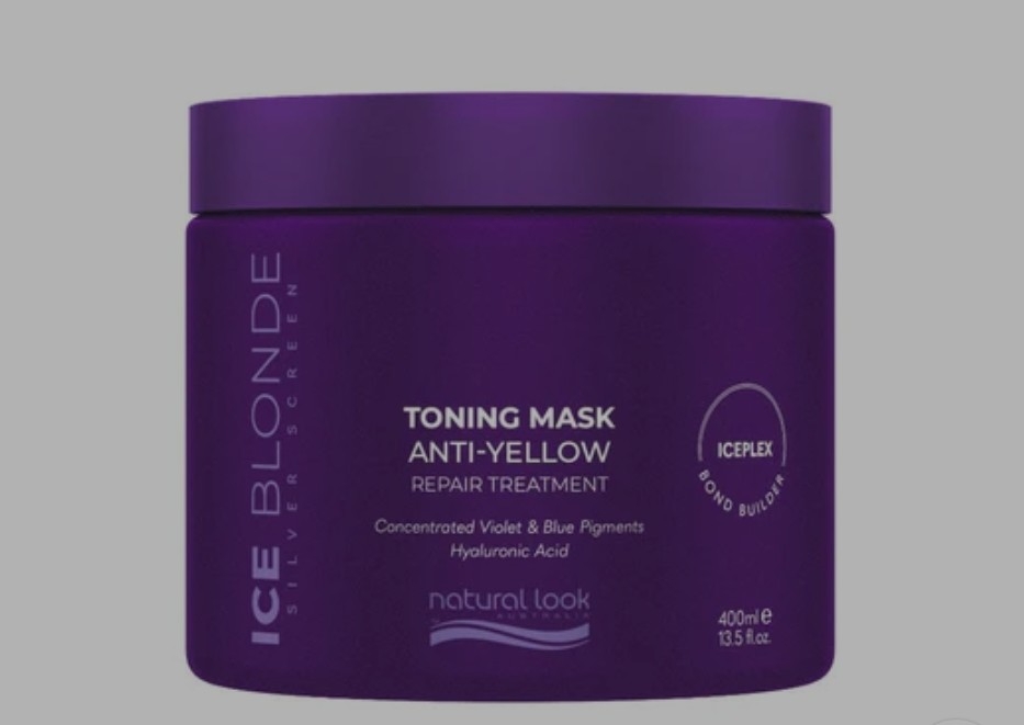 Ice blonde Toning Mask Anti-Yellow Repair Treatment 400ml
