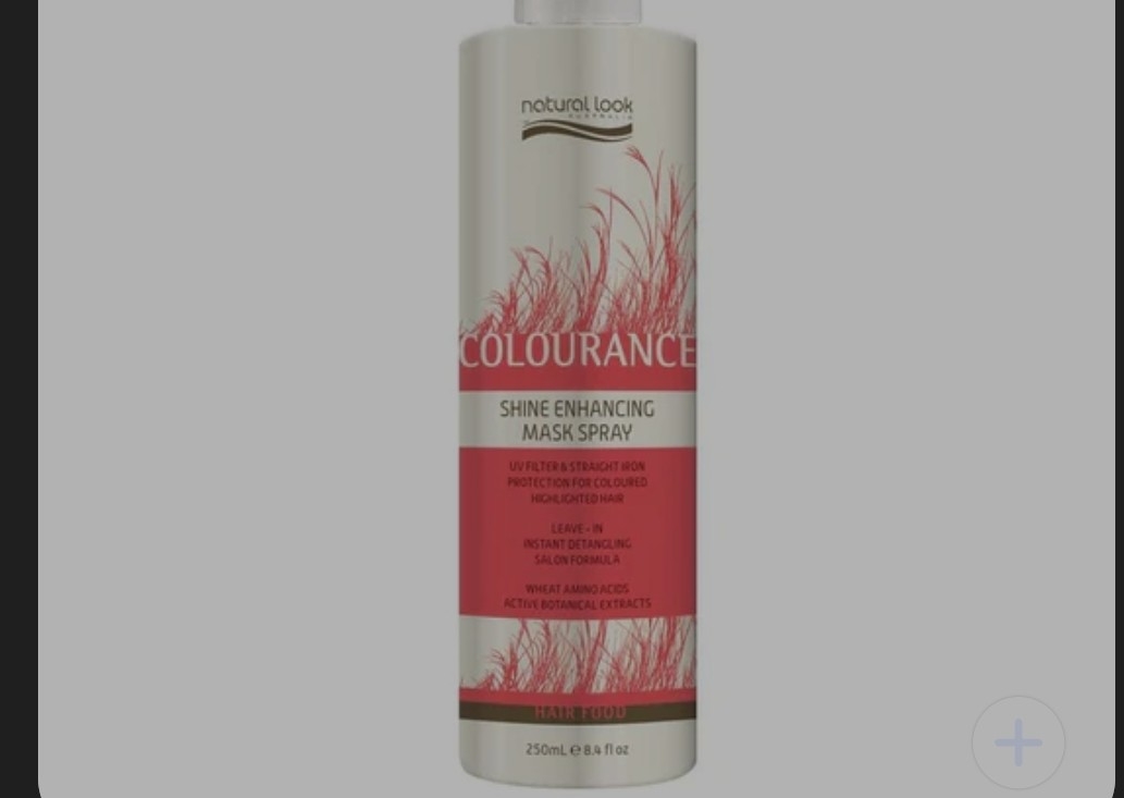 Colourance Shin Enhancing Mask Spray
