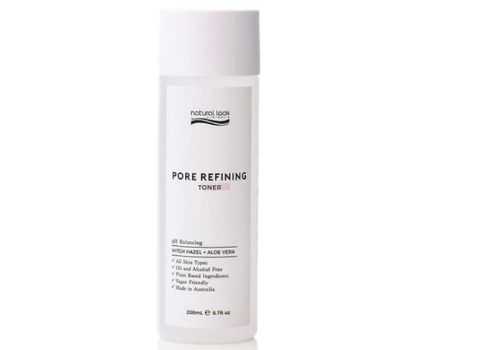 Pore refining toner