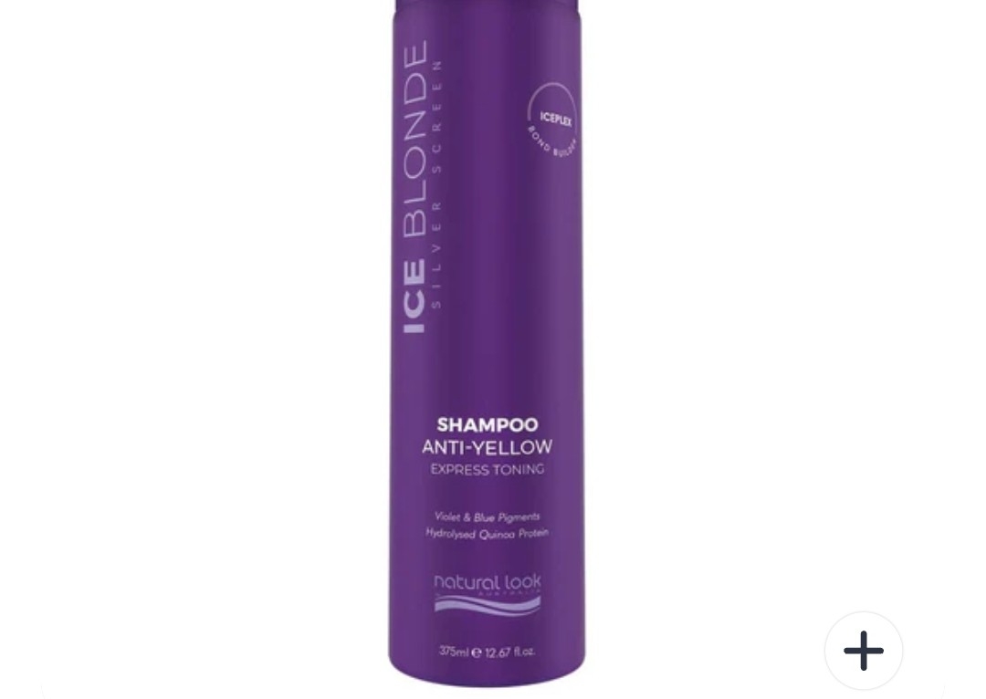 Ice blonde shampoo