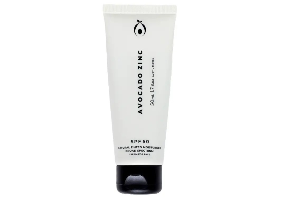 Avacado zinc tinted moisturiser light medium