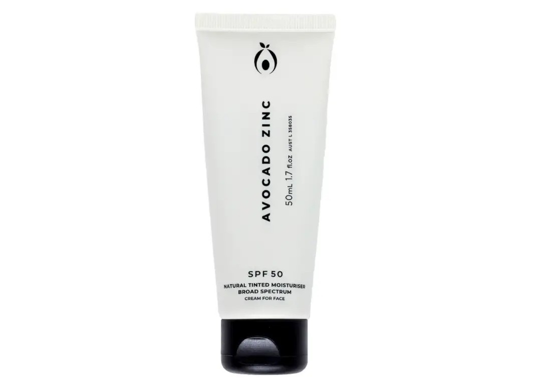 Avocado zinc tinted moisturiser light