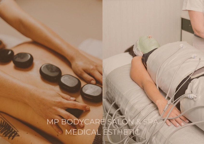 Hot Stones & Pressotherapy / Piedras Calientes & Presoterapia