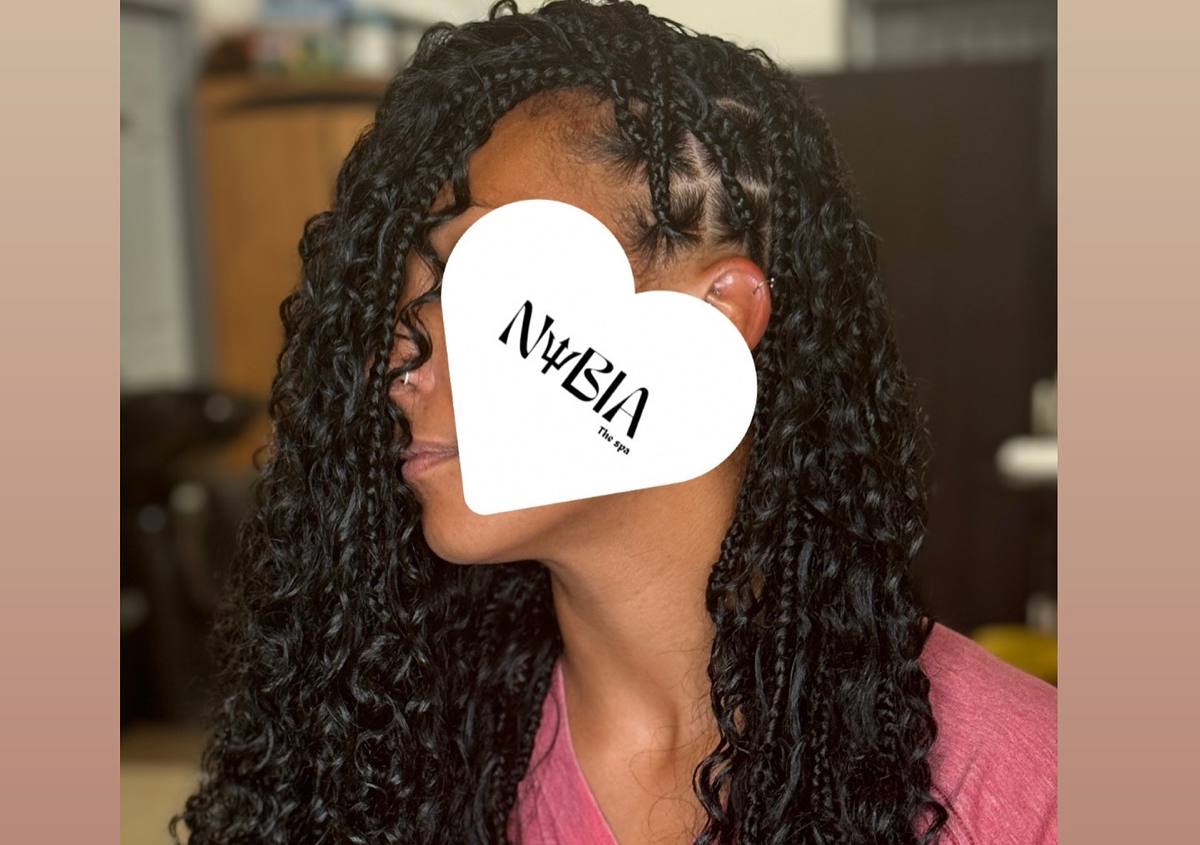 Boho Knotless ( Medium )