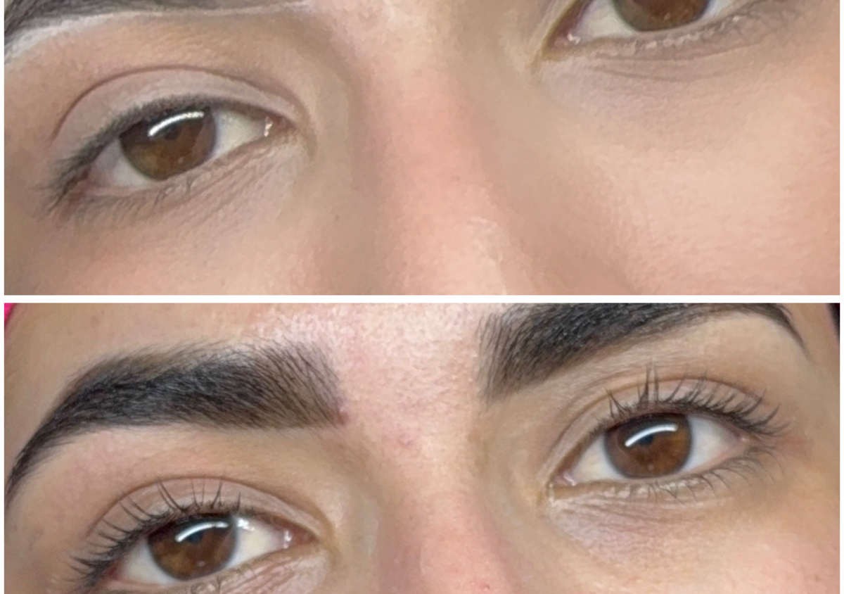 Depilacion de cejas con cera 