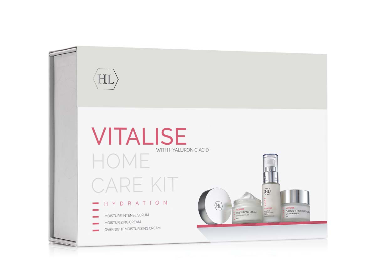 VITALISE KIT
Siero 30 ml
Crema giorno 50 ml
Crema notte 50 ml