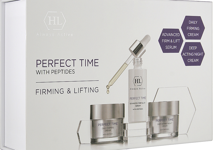 PERFECT TIME
Siero 30ml
Crema giomo 50ml
Crema notte50ml