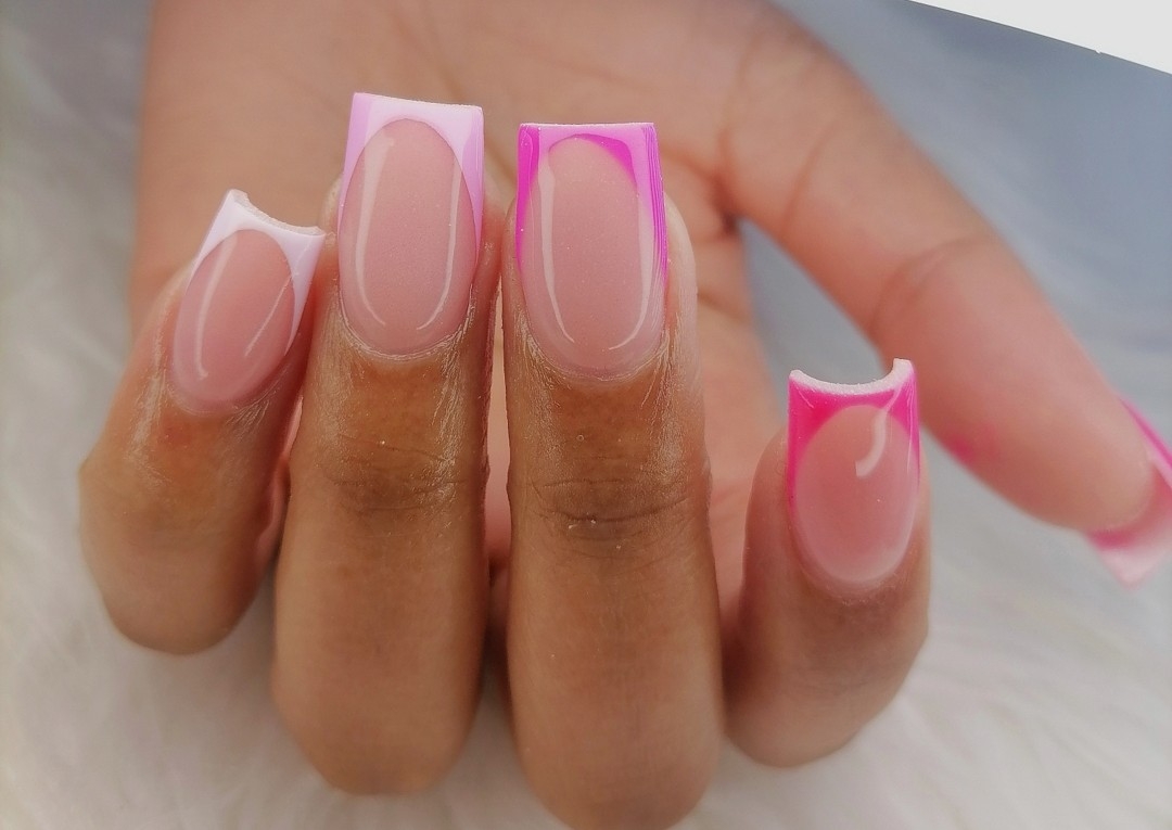 Acrylic Short/ Medium french 