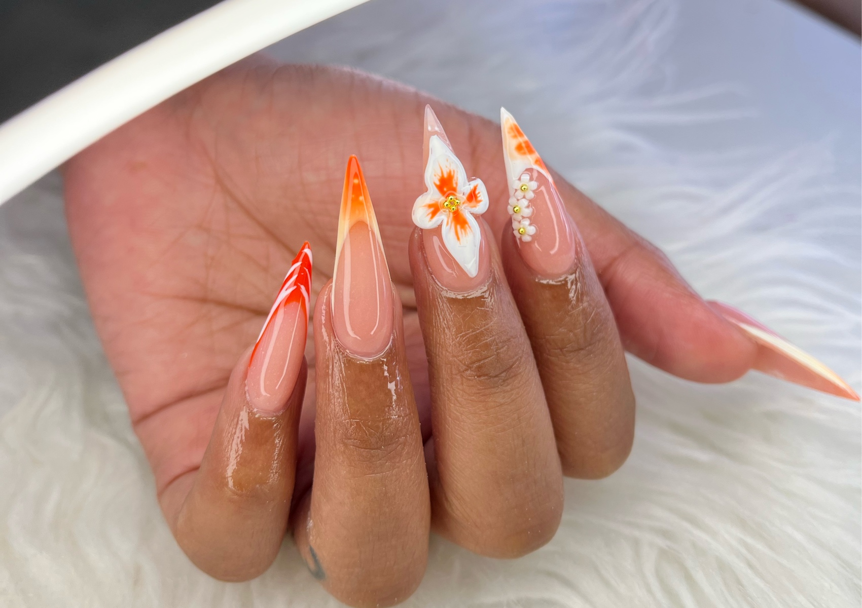 Acrylic French plus art