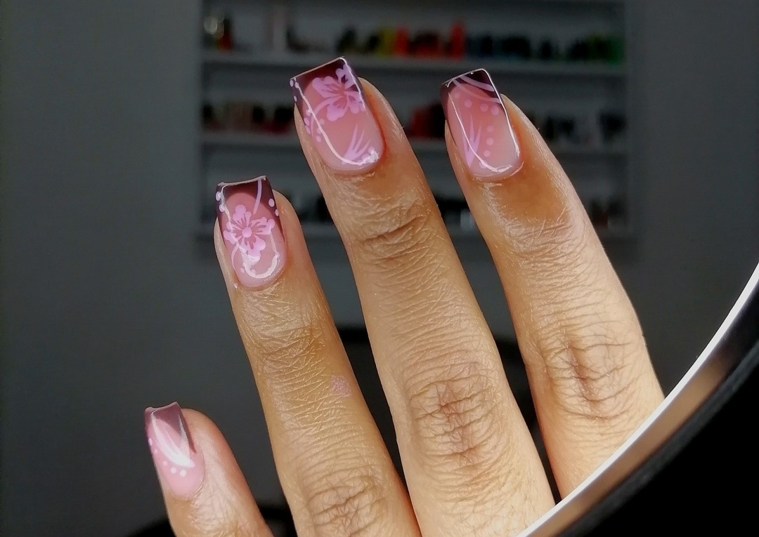 Rubber base gel overlay 