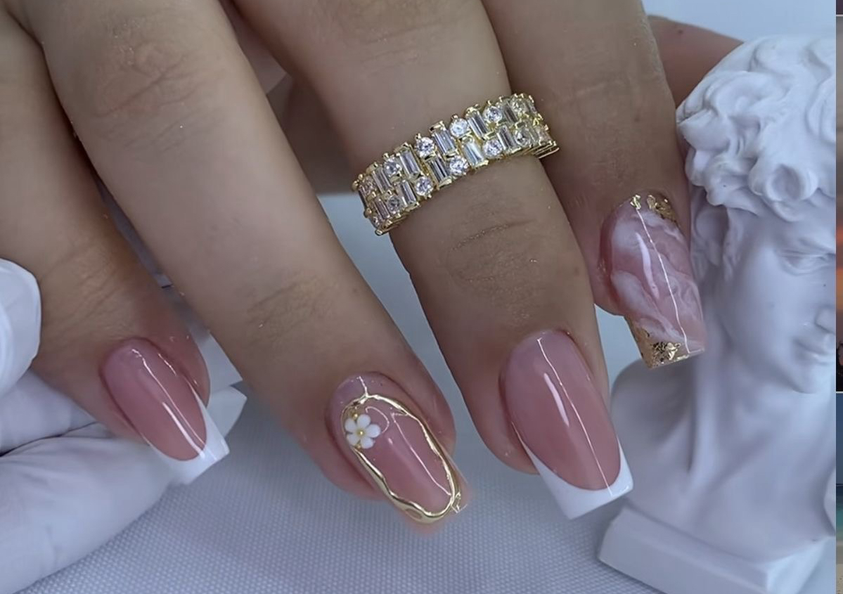 Medium-Small Gelx Manicure