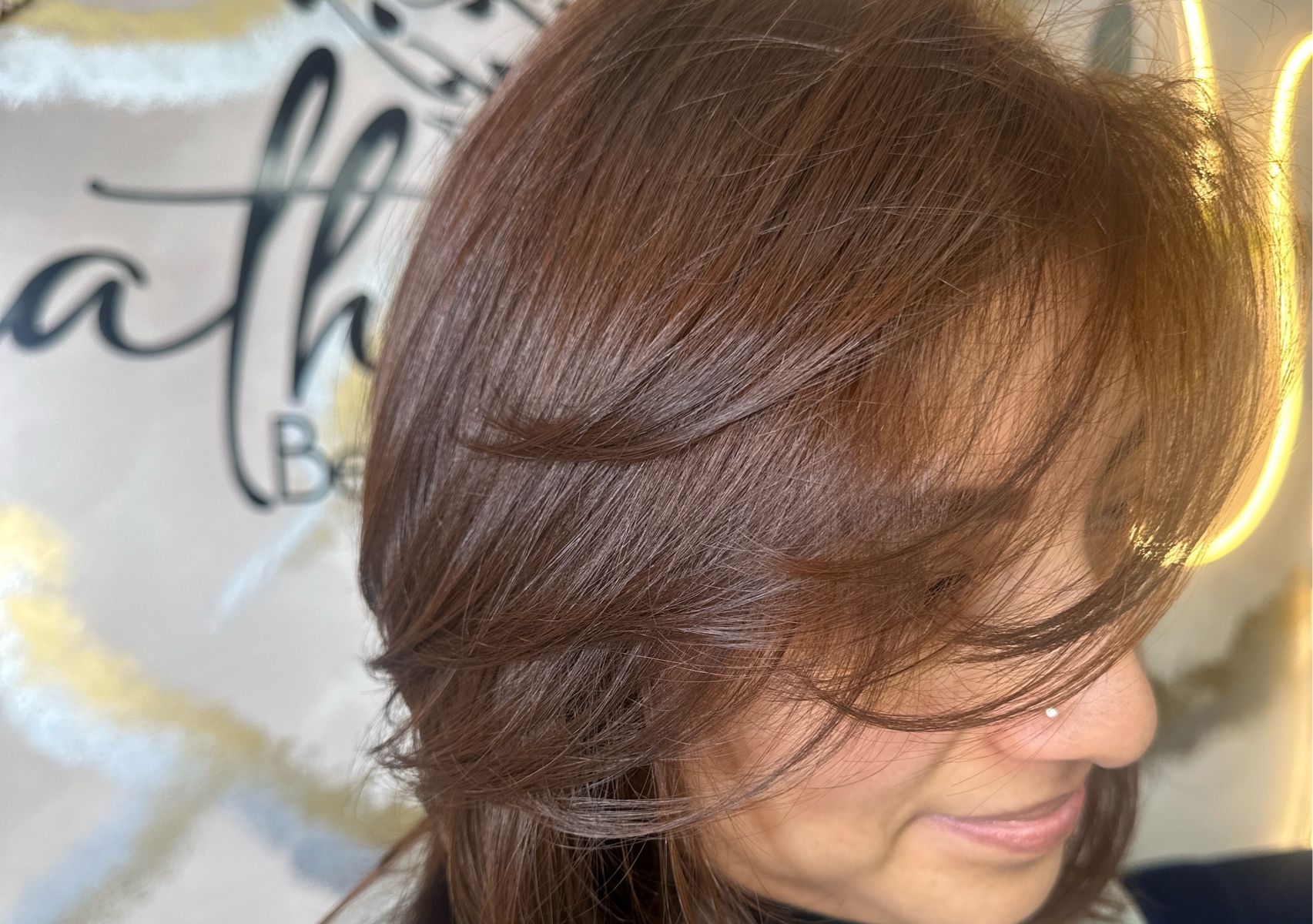 Color roots touch-up up + Blow-dry 