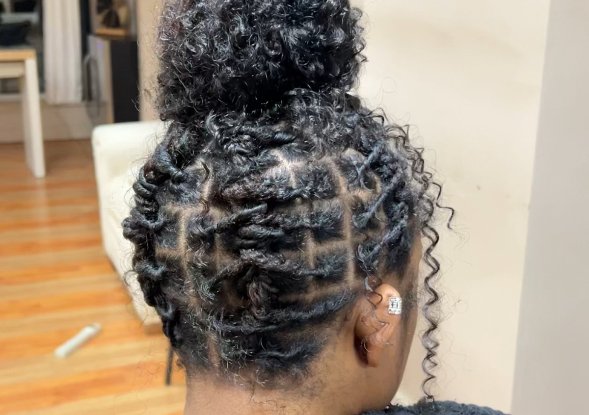 Loc Styles w/ hair added