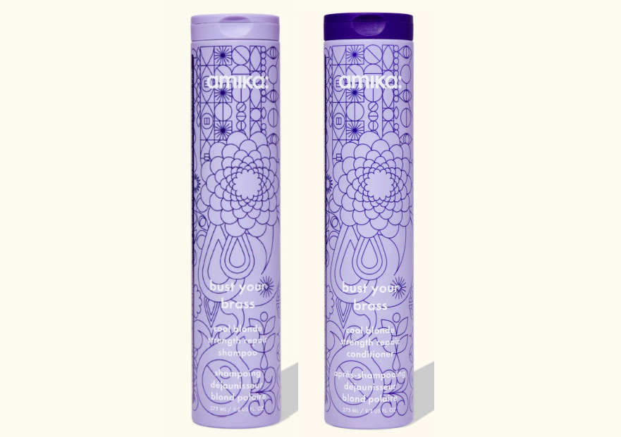 Amika Purple Shampoo & Conditioner (9.2 oz)