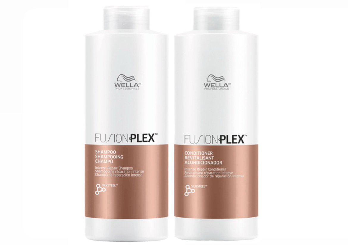 Wella Fusion Plex Intense Repair Shampoo and Conditioner (33.8 oz)
