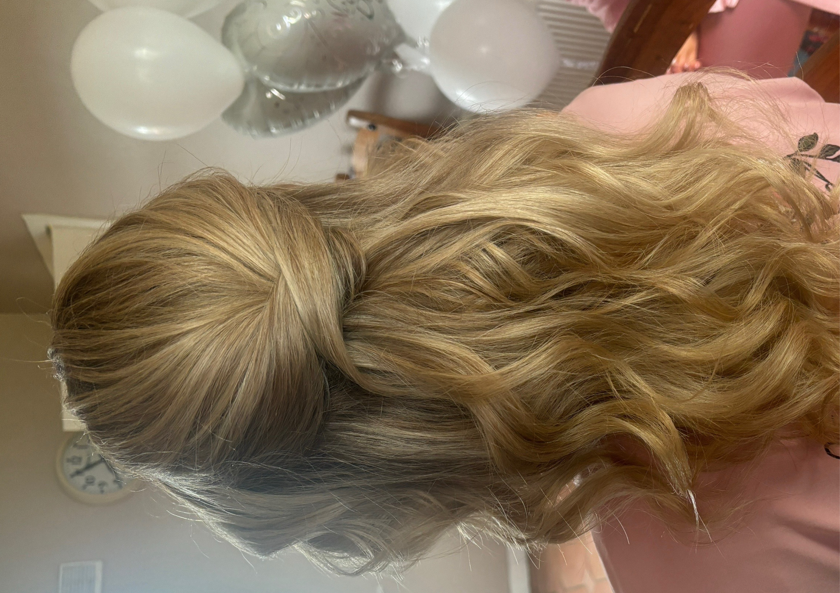 Downstyle (Half up Half down) incl Plaits 