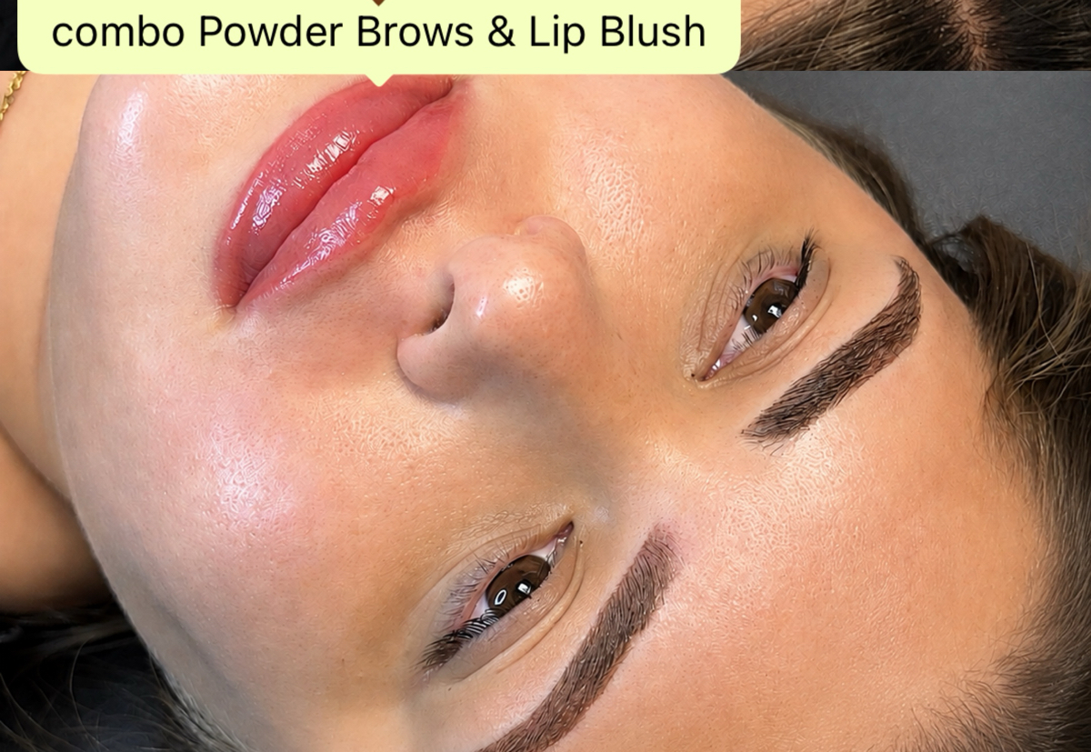 Lip Blush & Powder Brows 