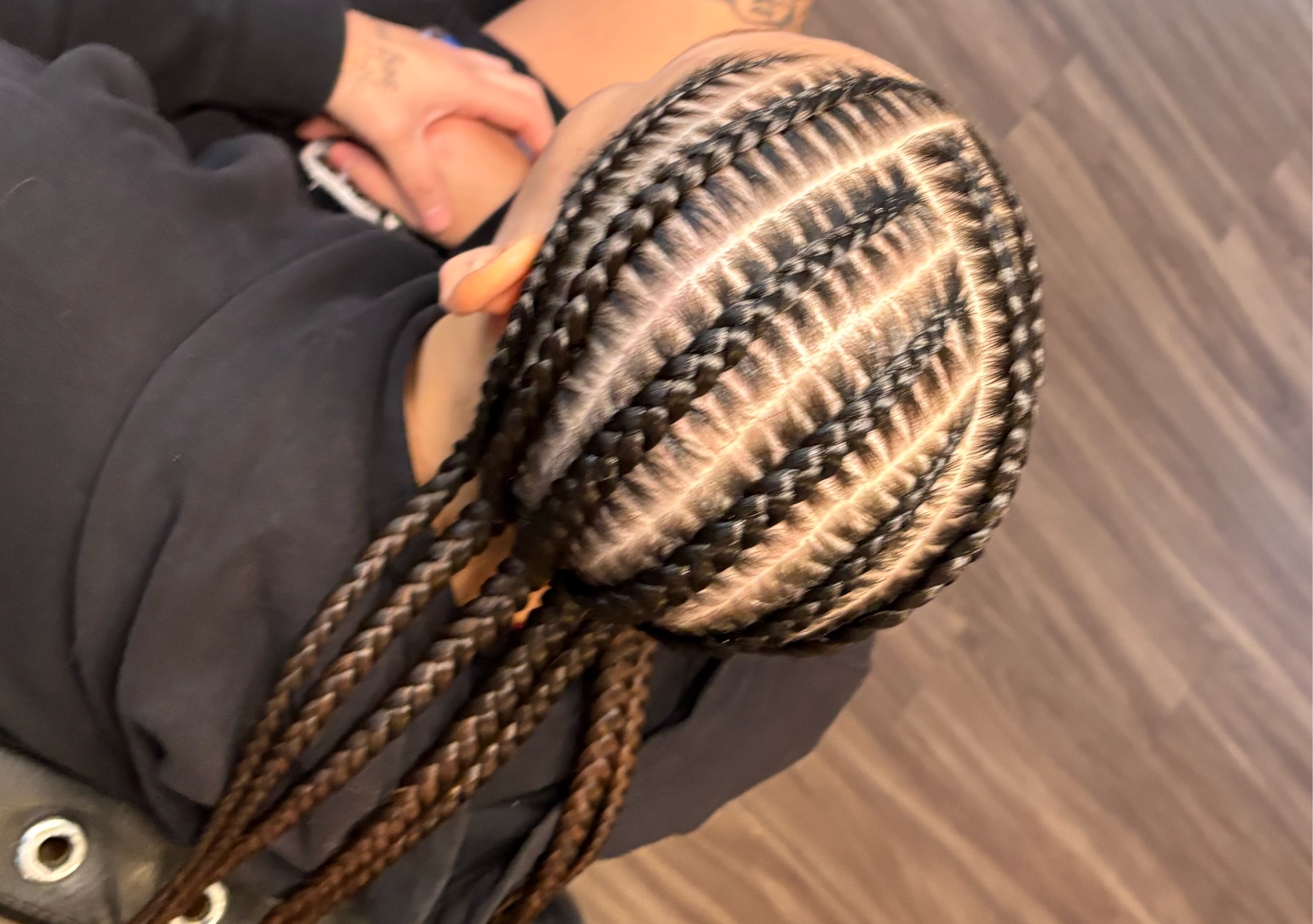 natural hair braids