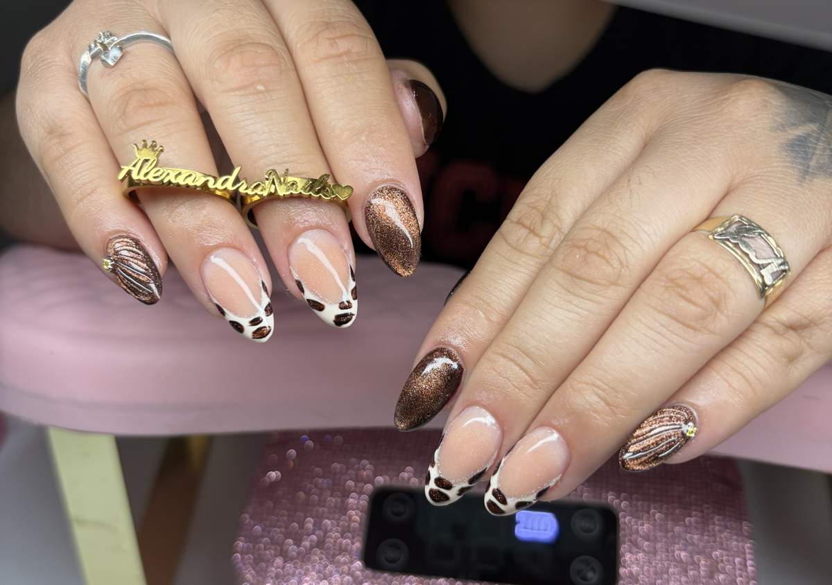 Medium Set Acrylic Nails #2 #3